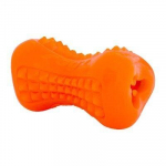 Rogz Yumz Treat Small Orange oranžinis kaulas, 8.8x8cm