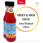 Saldžiarūg&scaron;tis padažas (pavasariniams suktinukams), Sweet and sour Sauce, Healthy Boy Brand, 2x250ml.