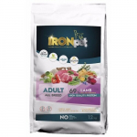 Ironpet Lamb All Breed Adult sausas pa&scaron;aras suaugusiems visų veislių &scaron;unims su ėriena, 12kg