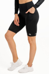 Treniruočių &scaron;ortai moterims Speed X Shorts, juodos spalvos