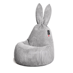 Vaiki&scaron;kas sėdmai&scaron;is Qubo&trade; Baby Rabbit Urban Feel Fit, pilkas