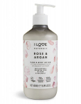 Drėkinamasis rankų ir kūno losjonas I Love Naturals Natura ls Rose & Argan, 500 ml
