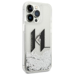 Karl Lagerfeld KLHCP14LLBKLCS skirtas iPhone 14 Pro, skaidrus