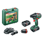 Bosch akumuliatorinis gręžtuvas-atsuktuvas - AdvancedDrill 18 - 2 18V-2,5Ah akumuliatoriai + įkroviklis