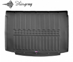 Guminis bagažinės kilimėlis OPEL Astra H hatchback/universal 2004-2009, (universal) black /6015041