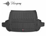 Guminis bagažinės kilimėlis SUBARU Forester SJ 2012-2018, black /6029011