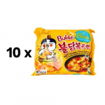 Makaronai Samyang Hot Chicken Ramen Cheese, 140 g pakuotė 10 vnt.