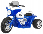 Vaiki&scaron;kas elektrinis motociklas Skuter Chopper, mėlynas