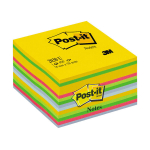 Lipnūs lapeliai Post-it&reg; Ultra, 76x76mm, 450lapelių, neoninių ry&scaron;kių spalvų