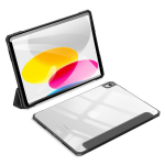 &bdquo;Dux Ducis Copa&ldquo; dėklas, skirtas &bdquo;iPad 10.9\'\' 2022&ldquo; (10 kartos) i&scaron;maniajam dėklui su stovu, juodas
