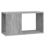 Televizoriaus spintelė, Apdirbta mediena, 60x24x32cm, pilka ąžuolo spalva