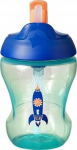 Puodelis Tommee Tippee Straw Boy, 7+ mėn, 230 ml