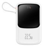 Baseus Ne&scaron;iojamas Įkroviklis Telefonams Ir Ne&scaron;iojamiems Kompiuteriams, Usb Type-C, 10 000 Mah, 225 W