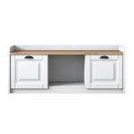 Sekcija Asir, 120x45x40 cm, balta