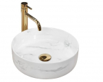 Pastatomas praustuvas REA SAMI NATURE MARBLE 36x36x11,5
