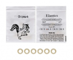 Ortodontiniai elastikai Chipmunk Soft, 3 x 100vnt