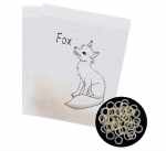 Ortodontiniai elastikai Fox Soft, 3 x 100vnt