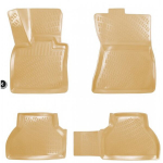Guminiai kilimeliai beige 3D RIZLINE BMW X5 E70/X6 E71 (2007-2014)