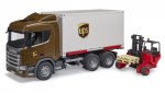 Žaislinis siuntų sunkvežimis Scania Super Ups 560R Bruder 03582