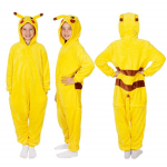 Pižama Pikachu kigurumi Springos HA7318, geltona
