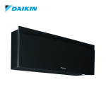Sieninis &scaron;ilumos siurblys Daikin NORDIC Emura FTXTJ30AB/RXTJ30A 3,0/3,2 kW, juodas