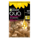 Plaukų dažai Garnier Olia 8.31 Auksinis pelenų blondas, be amoniako, ilgalaikė spalva
