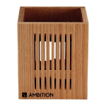 Ambition virtuvės įrankių stovas Natural 1, 10x10x12 cm