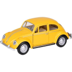 Automobilio modelis Volkswagen Classical Beetle 1967 ZA5055, geltonas