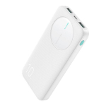 Atsarginis maitinimo &scaron;altinis ("Power Bank") &bdquo;Joyroom&ldquo; i&scaron;orinė baterija 2,4 A, LED, 10000 mAh, balta