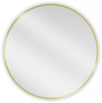 Vonios veidrodis Mexen Loft Round, 70 cm, auksinis