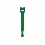 Daugiafunkciniai Velcro tvirtinimo dirželiai Bradas TR, 10 x 100 mm, 10 vnt, green