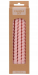 10 stalo žvakių rinkinys 20 cm užsukamas dangtelis plonas, 20 cm