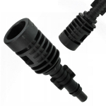 Pakaitinė dalis slėginio plovimo adapteris Bosch senas tipas &ndash; Suderinamas su K&auml;rcher K bajonetu, Patvarus plastikas