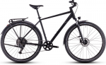 Miesto dviratis Cube Nature ONE Allroad Trapeze 2025 28", juodas, 54 cm