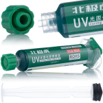 UV litavimo kaukė Žalia 10ml &ndash; Greitas kietėjimas, Atspari drėgmei, &Scaron;virk&scaron;to ilgis 95 mm
