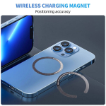 Telefono laikiklis Magnetinė metalinė plok&scaron;telė telefonui, Juoda 5vnt O forma