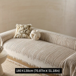 4 Sezonų &Scaron;enilės Sofa, Plaunama, Neslystanti Apsauga,  Khaki spalva