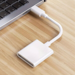 USB C Micro SD kortelių skaitytuvas, IPhone