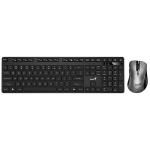 Belaidė klaviatūra ir optinė pelė Genius KM-8216S, juoda