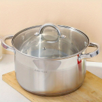 Nerūdijančio plieno sriubos puodas, KV-2246 6,5L
