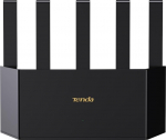 Tenda TX12L Pro wireless router Gigabit Ethernet Dual-band (2.4 GHz 5 GHz) Black