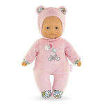Mon Doudou COROLLE - Pti' C&oelig;ur Ours Roze - 30 cm - mažasis kūdikis - vanilės kvapas - nuo 9 mėnesių