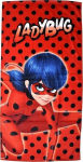 Paplūdimio rank&scaron;luostis Miraculous Ladybug, 70 x 140 cm.