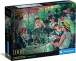 1000 dalių dėlionė - CLEMENTONI - Renoir: Pietūs valtimi - Įskaičiuota plakatą - 70 x 50 cm - Paveikslai ir tapyba