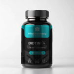 Maisto papildas VitalHarmony Biotinas Plus, 90 kaps.