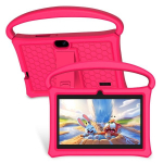 Plan&scaron;etinis kompiuteris Plan&scaron;etinis kompiuteris vaikams K7 PRO A su LIETUVIŲ kalba (Android 13.0, 7'colių, 32 GB atmintis) Apipusės kameros, Silikoninis dėklas, Tėvų kontrolė, Mokomosios programos, Žaidimai. Rožinė