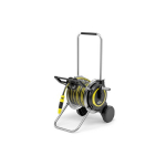 Karcher Žarnų laikymo sistema 2.645-368.0, 60m (1/2"), 50m (5/8"), 35m (3/4"), juoda, metalinis ritė, žarnų vadovas
