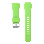&bdquo;BestAccessories&ldquo;, 22 mm pločio silikoninis dirželis, gelsvai žalios spalvos