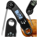 Maisto termometras su zondu, atsparus vandeniui, skirtas mėsos maistui, skirtas aliejaus zondui