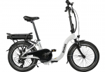 Elektrinis dviratis Blaupunkt Emmi 20", baltas